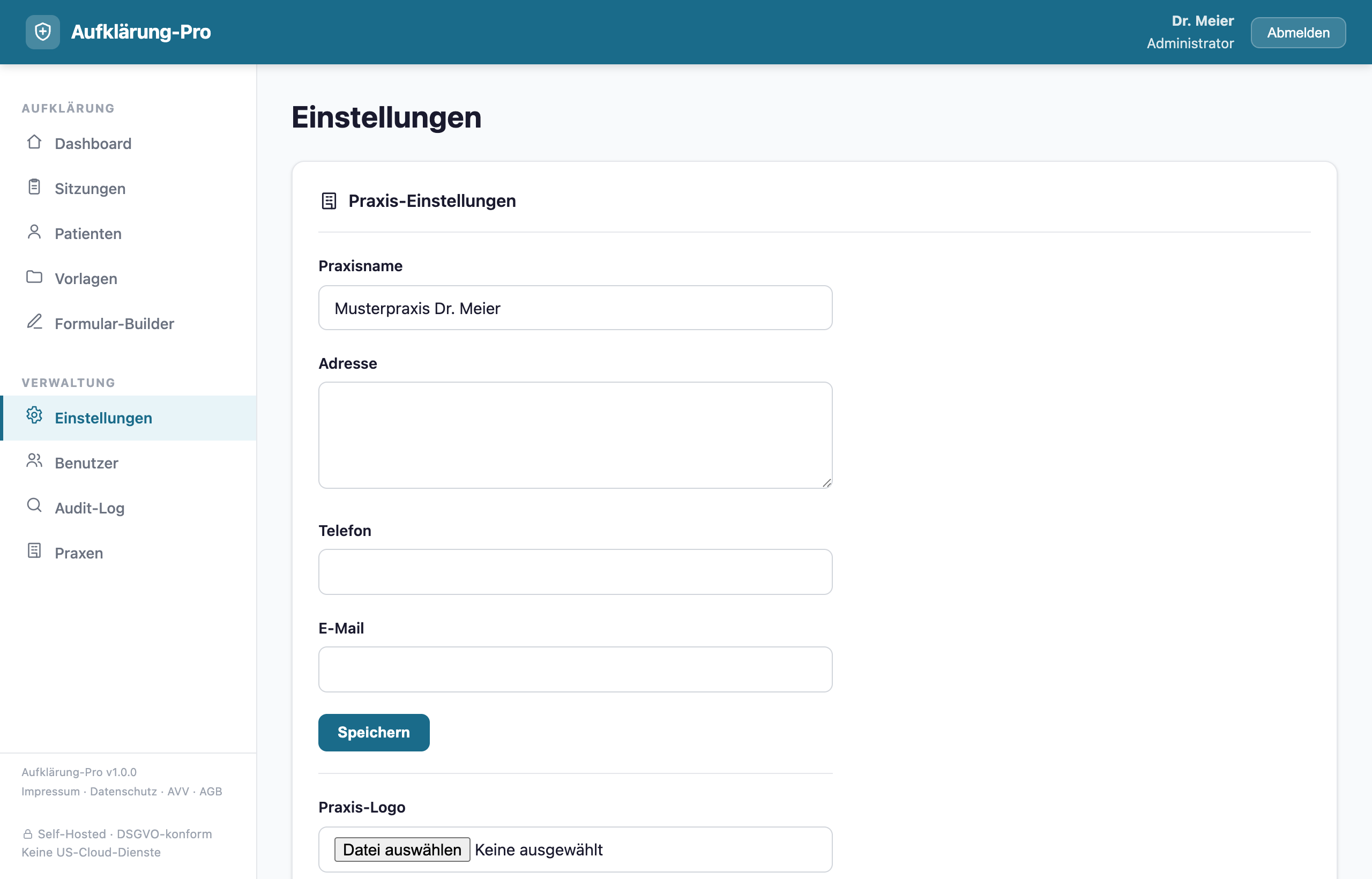 Einstellungen